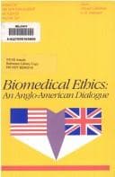 Tapa de Biomedical ethics : an Anglo-American dialogue