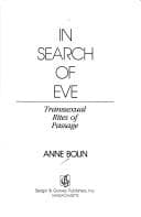 Tapa de In Search of Eve