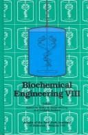 Tapa de Biochemical engineering VIII