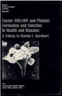 Tapa de Factor VIII/vWF and platelet formation and function in health and disease