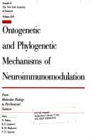 Tapa de Ontogenetic and phylogenetic mechanisms of neuroimmunomodulation