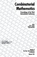 Tapa de Combinatorial mathematics