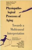 Tapa de Physiopathological processes of aging