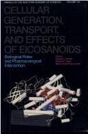 Tapa de Cellular generation, transport, and effects of eicosanoids