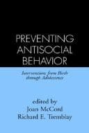 Tapa de Preventing Antisocial Behavior