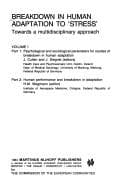 Tapa de Breakdown in human adaptation to "stress"