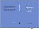 Tapa de Psychological economics