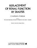 Tapa de Replacement of renal function by dialysis