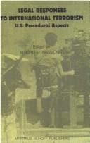 Tapa de Legal Responses to International Terrorism