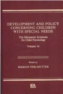 Tapa de Development and policy concerning children with special needs