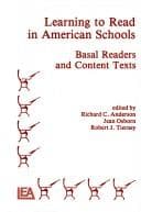 Tapa de Learning to read in American schools