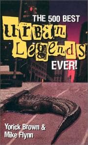 Tapa de The 500 best urban legends ever!