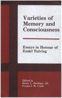 Tapa de Varieties of memory and consciousness