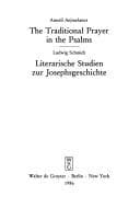 Tapa de The traditional prayer in the Psalms