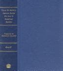 Tapa de Frank G. Raichle lecture series on law in American society