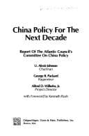 Tapa de China policy for the next decade