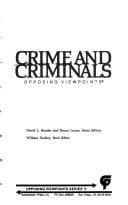Tapa de Crime and criminals