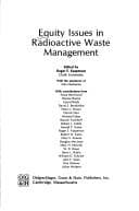 Tapa de Equity Issues in Radioactive Waste Management