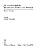 Tapa de Modern Methods in Protein-And Nucleic Acid Research