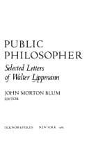 Tapa de Public Philosopher