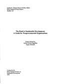 Tapa de The road to sustainable development