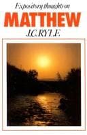Tapa de Matthew (Expository Thoughts on the Gospels) (Expository Thoughts on the Gospels) (Expository Thoughts on the Gospels)