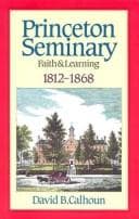 Tapa de Princeton Seminary