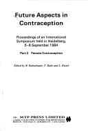 Tapa de Future Aspects in Contraception