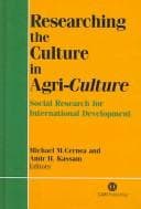 Tapa de Researching the culture in agri-culture