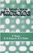Tapa de An introduction to microbiology