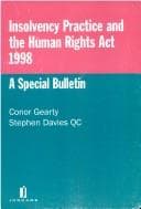 Tapa de Insolvency Practice and the Human Rights Act 1998