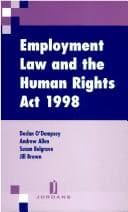 Tapa de Employment law and the Human Rights Act 1998