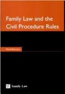 Tapa de Family Law and the Civil Procedure Rules