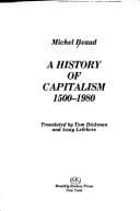 Tapa de Histoire du Capitalism