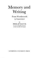 Tapa de Memory and writing