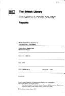 Tapa de Review Committee on Education for Information Use