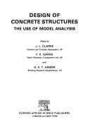 Tapa de Design of concrete structures