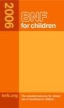 Tapa de British National Formulary for Children 2006 (Single User Version)