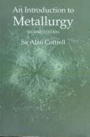 Tapa de An Introduction to Metallurgy