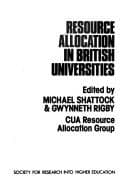 Tapa de Resource Allocation in British Universities (Research Into Higher Education Monographs, 56)