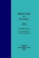 Tapa de Black's Guide to Devonshire, 1892 (Early Guides for Travellers in Britain)