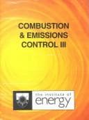 Tapa de Combustion and emissions control III