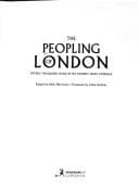 Tapa de The Peopling of London
