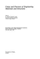 Tapa de Creep and fracture of engineering materials and structures