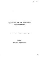 Tapa de Planning and the historic environment