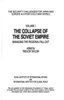 Tapa de Future Sources of Global Conflict (Security Challenges for Japan and Europe in a Post-Cold War World, Vol 4)
