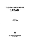 Tapa de Tradition and modern Japan