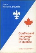 Tapa de Conflict and language planning in Quebec