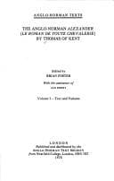 Tapa de The Anglo-Norman Alexander =