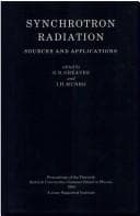 Tapa de Synchrotron Radiation Sources and Their Applications